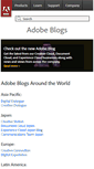 Mobile Screenshot of blogs.adobe.com